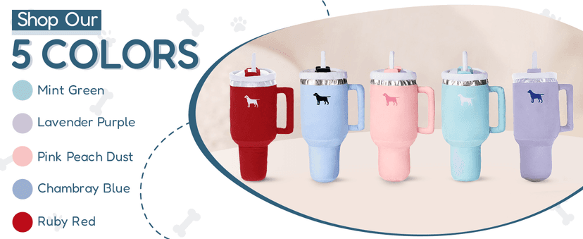 Pup Cup Tumbler Dog Toy – Birthday Dog Toy, Funny Squeaky Plush Puppy Gift, Cute Birthday Present (Pink Peach Dust)