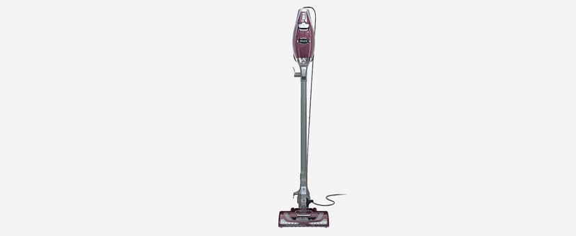 Shark HV322 Rocket Pet Plus Corded Stick Vacuum with LED Headlights, XL Dust Cup, Lightweight, Perfect for Pet Hair Pickup, Converts to a Hand Vacuum, with (2) Pet Attachments, Bordeaux/Silver