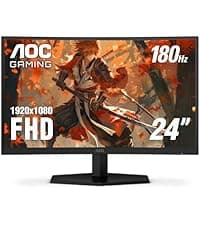 AOC 25G51Z 25-inch Gaming Monitor FHD 1920x1080, 240Hz Refresh Rate, 0.5ms MPRT, IPS Panel, HDR, 3-Sided Frameless, HDMI 2.0 x1, Display Port x1, 3-Year Zero-Bright-Dot