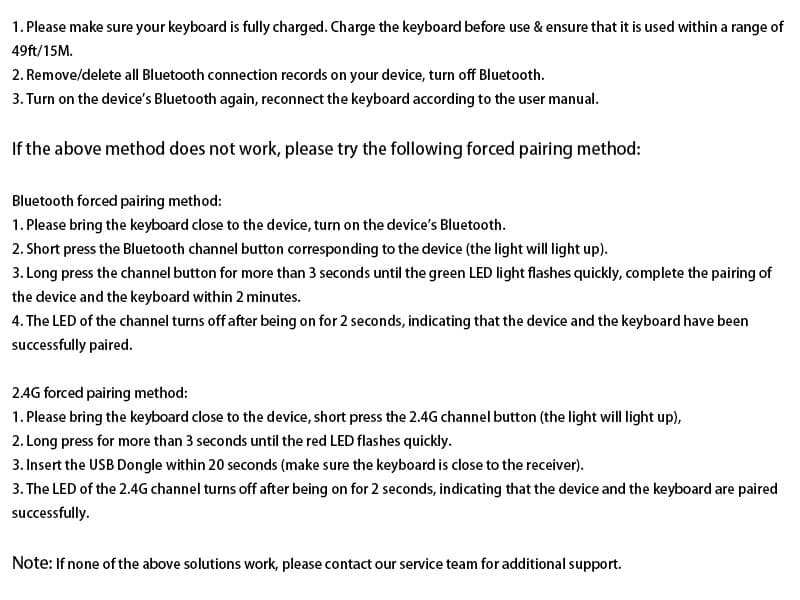 TECKNET Bluetooth Keyboard Rechargeable, 4-Device Free Switching (2.4G+BT), Ultra-Slim Full Size Wireless Keyboard, Quiet Typing, for PC/Laptop/Smart TV/Phone, Adjustable Stand, 12 Multimedia Keys