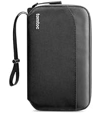 tomtoc Travel Backpack 40L, TSA Friendly Flight Approved Carry-on Luggage Hand Water-resistant Lightweight Business Rucksack, Durable Large Weekender Bag Daypack Fits 17.3 Inch Laptop, PFAS Free