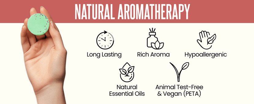 Cleverfy Shower Steamers Aromatherapy for Women and Men – Self-Care Shower Bombs for Stress Relief and Relaxation – 6 Tablets