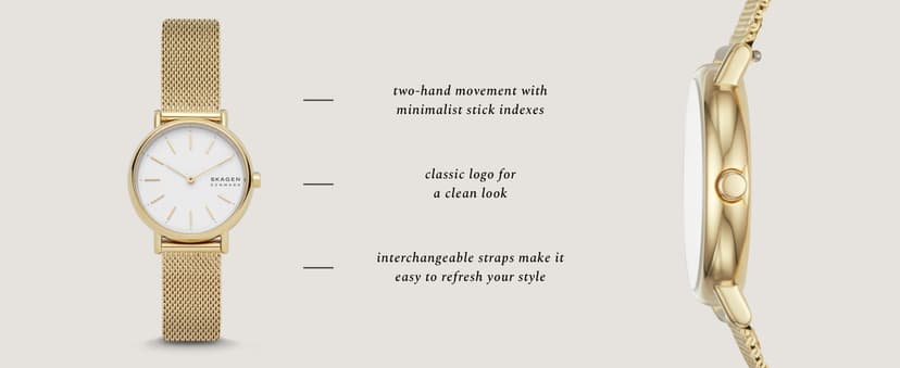 Skagen Signatur Lille Minimalist Watch for Women