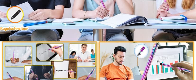 Fidget Pen Gifts For Teenage Girls - Magnetic Pen Cool Gadgets Teen Boys Gift Ideas - Magnet Pens Cool Things For Adults Kids Teen - Best Gift For 10 11 12 13 14 15 Year Old Boy - Novelty Toy For 8-12