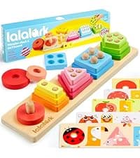 Play-Act Learning Toys for 1 2 3 Years Old, Counting, Matching & Sorting Montessori Learning Farm Train Including 9 Farm Animals, Birthday Gift for Baby Boys Girls B0CYT85XT6