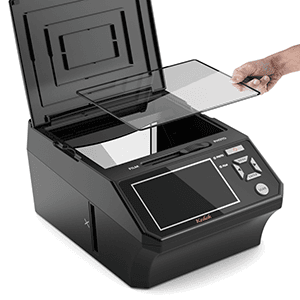 KEDOK Photo,NameCard,Slide & Negative Scanner with Large 5" LCD Screen,Film and Slide Digitizer-Convert 35mm,110 Film/Photo(3R,4R,5R)/NameCard to 22MP Digital JPEG-8GB SD Card Included