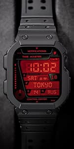 amBand E1 Rugged Band & Case for Apple Watch – Compatible with Series 1–11, SE3/SE2/SE – and Ultra 3/2/1, Lightweight Shockproof Design