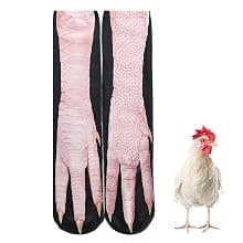 Animal Paws Socks - Novelty 3D Cat Dog Chicken Feet Socks White Elephant Gifts Gag Gift Thanksgiving Christmas Gifts