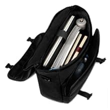 MATEIN Messenger Bag for Men, Briefcases Lightweight Men's Laptop Bag 15.6 inch Water Resistant Crossbody School Satchel Bags Computer Work Office Bag with Shoulder Strap, Black