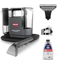 BISSELL Little Green Multi-Purpose Portable Carpet and Upholstery Cleaner, Car and Auto Detailer, with Exclusive Specialty Tools, Green, 1400B