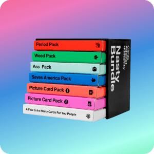Cards Against Humanity: Nasty Bundle • 6 Nasty Themed Packs + 10 All-New Cards
