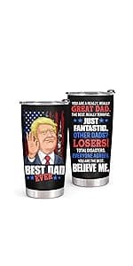 Gifts for Dad from Daughter, Son - Father's Day Gifts for Dad, Men - Dads Birthday Gift Ideas, Happy Birthday gifts for Dads, Fathers - Best Dad Ever Gift, Best dad Mug, 14 Oz Coffee Mug for dad