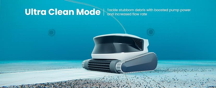 Chasing Hydro 4 Pool Vacuum for Inground Pools | 210-Min Battery Pool Robot for Floor, Wall & Waterline Cleaning | Smart App Control | 5070 GPH Suction Perfect for Pool Opening Season