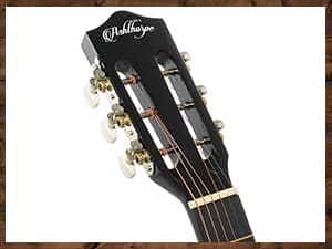 Ashthorpe 38-inch Beginner Acoustic Guitar Package (Black), Basic Starter Kit w/Gig Bag, Strings, Strap, Tuner, Pitch Pipe, Picks