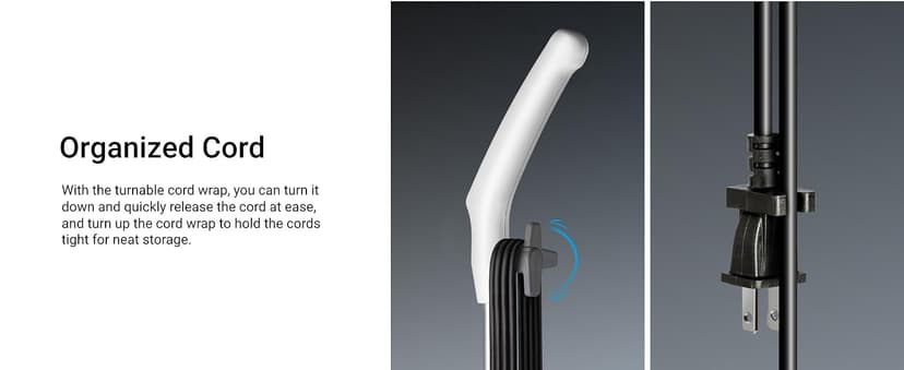 Eureka Corded Stick Vacuum Cleaner for Home Pet Hair, Lightweight Stick Vacuum Cleaner with Powerful Suction for Carpet Tile and Hard Floor, Aqua Blue, 3-in-1 Handheld Vac NES100