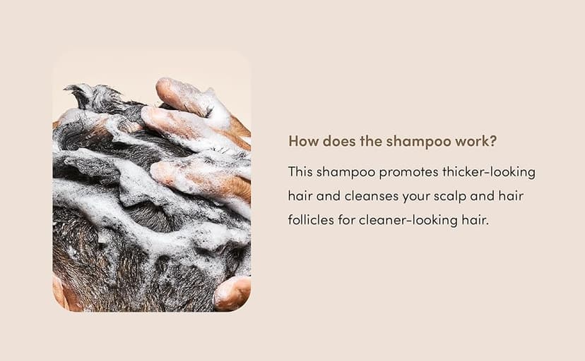 hims Thick Fix Hair Thickening Shampoo & 5% Minoxidil Treatment Serum Set - Hair Loss Treatment for Men - Moisturizing, Color Safe Shampoo & Serum - 2 Count