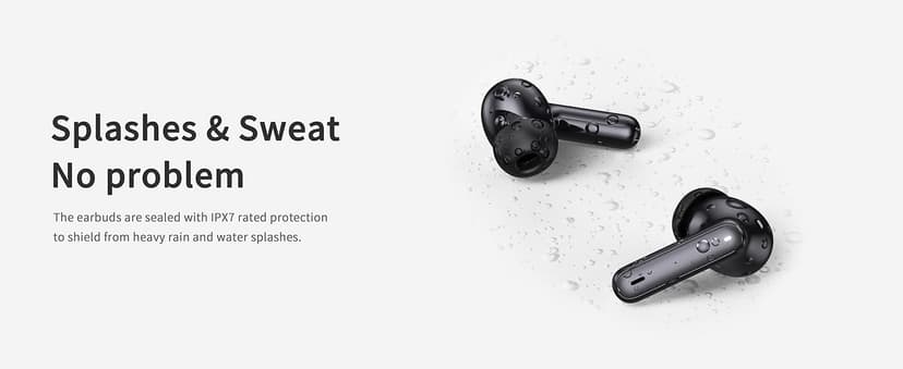 Wireless Earbuds, Bluetooth 5.4 Headphones in Ear with 4 ENC Noise Cancelling Mic, New Wireless Earphones HiFi Stereo Deep Bass 40H Playtime, In-Ear Bluetooth Earbuds LED Display IP7 Waterproof, USB-C