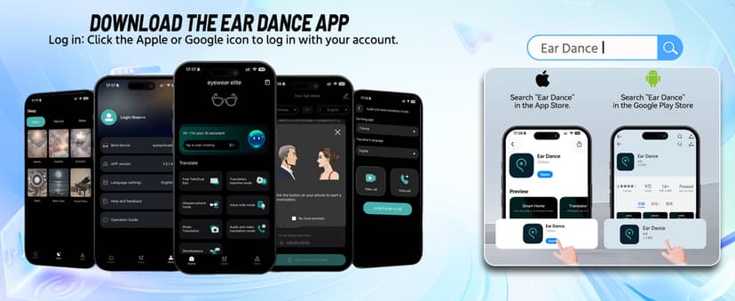 AI Smart Glasses for Men & Women – Powered by ChatGPT, 164+ Languages Translation and Photochromic Lens, Meeting Assistant, Bluetooth Glasses w/ Music & Hands-Free Calling, UV & Blue Light Protection