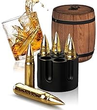 PONPUR Whiskey Decanter Engraved We The People American Flag, 750ml Whiskey Decanter Set with 2 Glasses, Christmas Boss Day Patriotic Birthday Gifts For Men Dad, Liquor Scotch Bourbon Presents