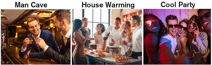 Gifts for Men Dad Husband, Whiskey Stones, Unique Christmas Anniversary Birthday Stocking Stuffers Gift Ideas for Him Boyfriend, Man Cave Stuff Cool Gadgets Retirement Bourbon Presents for Uncle