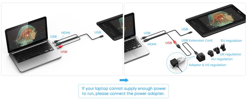 XP-PEN Artist12 11.6 Inch FHD Drawing Monitor Pen Display Graphic Monitor with PN06 Battery-Free Multi-Function Pen Holder and Glove 8192 Pressure Sensitivity