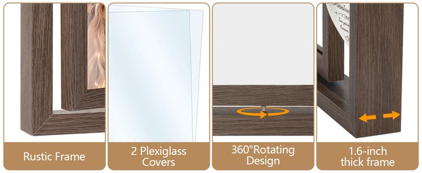 10 Year Anniversary Picture Frame Gifts for Couple 10 Year Anniversary Decorations Gifts for Wife 10 Year Gift Anniversary Customized Photo Frame Happy 10th Aniversario Decorations Gift for Him