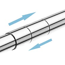 AUGMIRR Clothes Drying Racks Outdoor, 82 Inches Updated Version,Stainless Steel Laundry Drying Rack for Indoor Outdoor and The Balcony,Length Adjustable Saves Space,with Windproof Hooks(002)