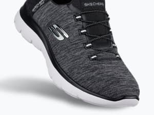 Skechers Women's Summits Dazzling Haze Hands Free Slip In Sneakers