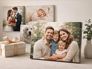 Personalized Custom Canvas Prints: Photo On Canvas (Framed 11X14) Transform Your Photos into Stunning Framed Wall Art Digitally Printed Photo To Canvas Ideal for Home Decor Gifts Keepsakes B07QZ43DR6