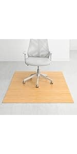 Anji Mountain Rug'd Office Chair Mat for Carpet & Hardwood Floor - Jacquard Woven, Anti-Slip Backing, Low Pile, Floor Protector Desk Chair Mat, Office Rugs for Rolling Chairs (Tamanrasset - 36" x 48")