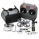 Tinyhawk Lite FPV Drone with Camera RTF Kit With FPV Goggles and Remote Control for Beginners Ready To Fly Set with ERLS RunCam Nano 3 VTX 25mW 100mW 400mW Super Light 37g 75mm 750mAh