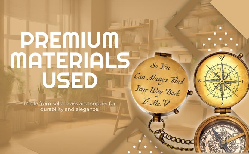 So You Can Always Find Your Way Back to Me/Personalized Compass/Anniversary giftfor him/her. Luxury Gift