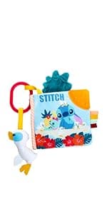 Disney Baby Lilo & Stitch Soft Huggable Stuffed Animal Cute Plush Toy for Toddler Boys and Girls, Gift for Kids, Blue Stitch 15 Inches
