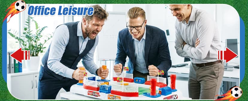 Including 4 mini Balls, Interactive Soccer Toy Indoor Home, Party Game for Football Lover, Birthday Gifts for Boys Girls SMILESSKIDDO Mini Foosball Table Toy Age 4-12, Soccer Board Games for Kids B0GFW5N5TD