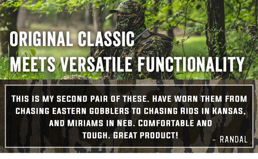 Mossy Oak Cotton Mill 2.0 Camo Hunting Bibs, Uninsulated Camo Overalls for Men