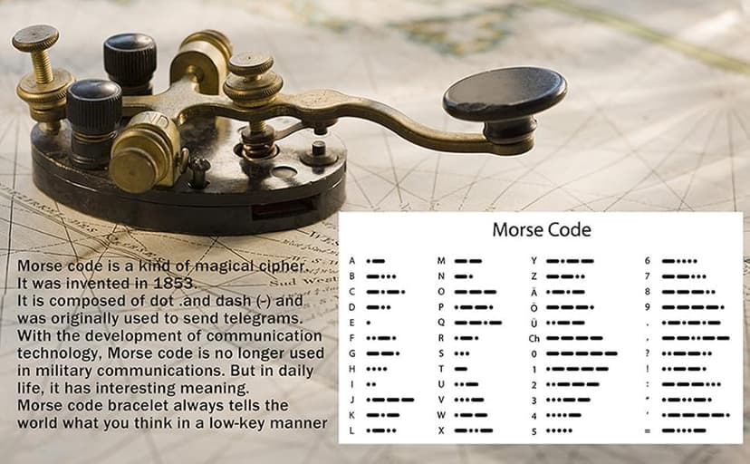 morniface Morse Code Bracelets for Women, Inspirational Gifts Jewelry Girls Birthday Graduation Gifts for Her Best Friends