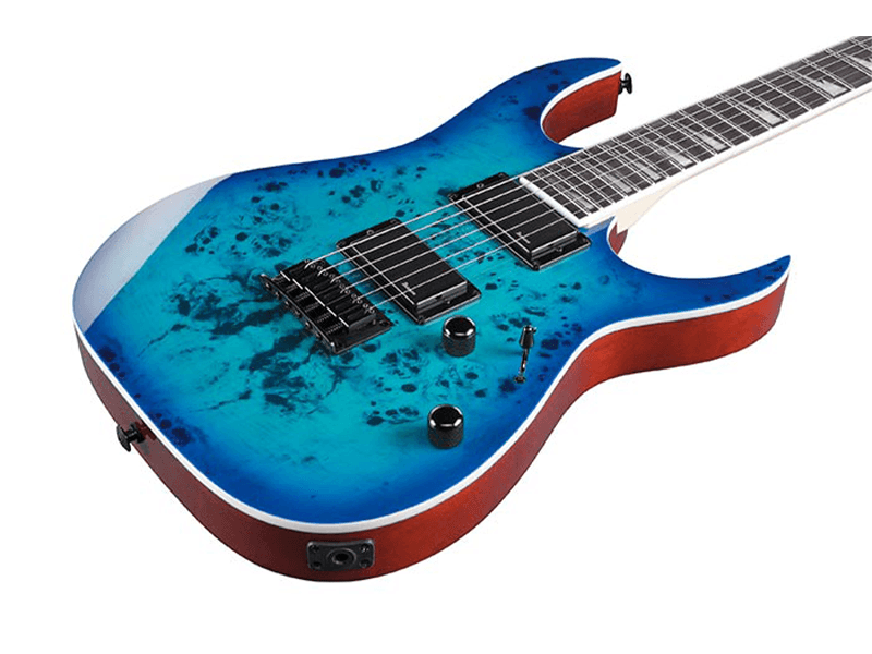Ibanez GIO GRGR221PA Electric Guitar - Aqua Burst