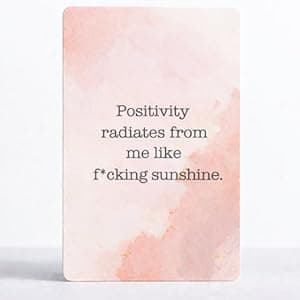 Badass Affirmation Cards - Daily Motivational and Inspirational Cards for Women