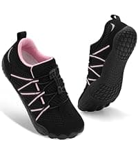 Spesoul Winter Boots for Women Waterproof Snow Boots Fuzzy Zero Drop Winter Shoes Slip On Ankle Booties for Outdoor Walking