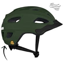 Retrospec Lennon Adult Bike Helmet with LED Safety Light Adjustable Dial & Removable Visor - Adjustable Bicycle Cycling Helmet for Men & Women