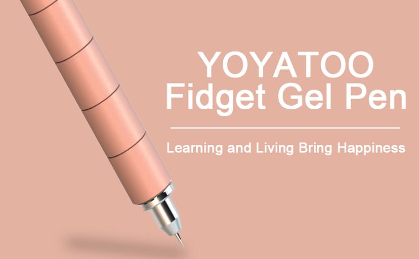 Fidget Gel Pen Teens Girls Gifts Idea - Cool Gadget for 13+ Year Old Girls Birthday Christmas Stocking Stuffer Graduation Back to School Valentine Gift, Fun Decompression Pen for Writing & Fidgeting