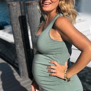 Rnxrbb S-2XL Women Summer Sleeveless Maternity Dress Pregnancy Tank Scoop Neck Mama Clothes Casual Bodycon Clothing