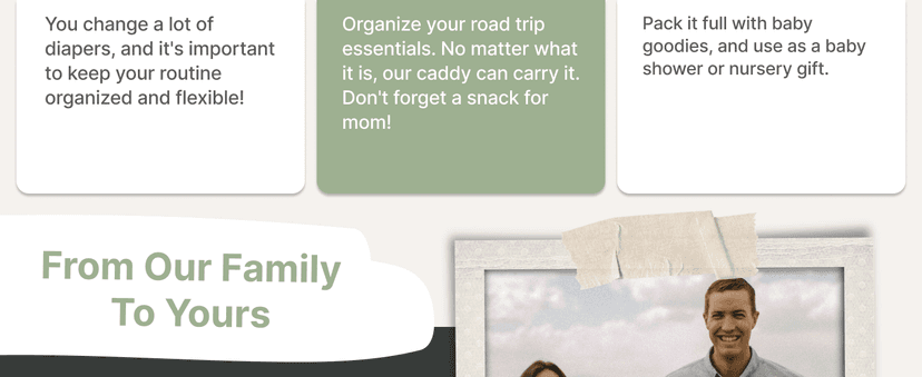 Parker Baby Diaper Caddy - Nursery Storage Bin and Car Organizer for Diapers and Baby Wipes - Oatmeal, Regular