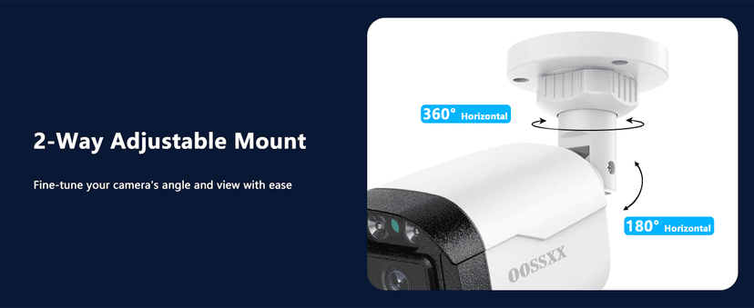 Outdoor Wired Security Camera System Home Video Surveillance Cameras Systems