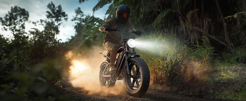 TST Electric Bike for Adults, 1500W Peak Motor 28 MPH 60/100 Miles Fat Tire Ebike with 48V 15Ah/25Ah Removable Battery 20" Electric Dirt Bike Hydraulic Suspension and 7-Speed