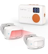 CallToU 2-Way Talk Baby Monitors for Elderly with Call Button Room Monitors for Elderly Monitor with Camera and Audio Night Vision Video Monitor for Elderly Seniors Dementia Patients No WiFi