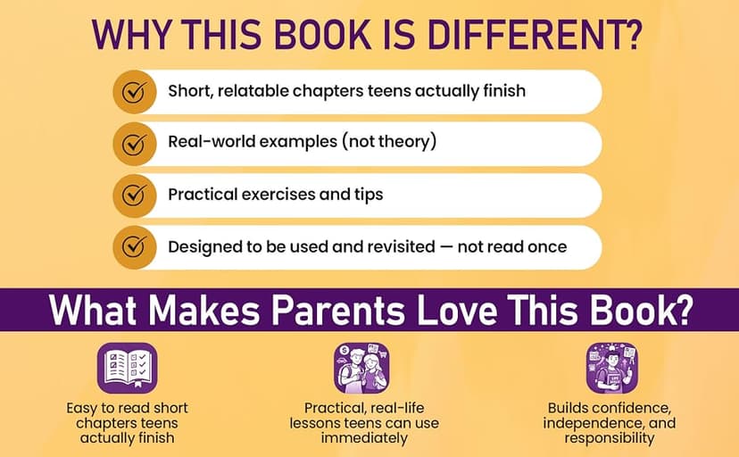 Adulting for Teens Made Easy: Comprehensive Guide to Learn Essential Life Skills, Manage your Finances, Explore Career Paths and Build Healthy Relationships B0DVSH266H