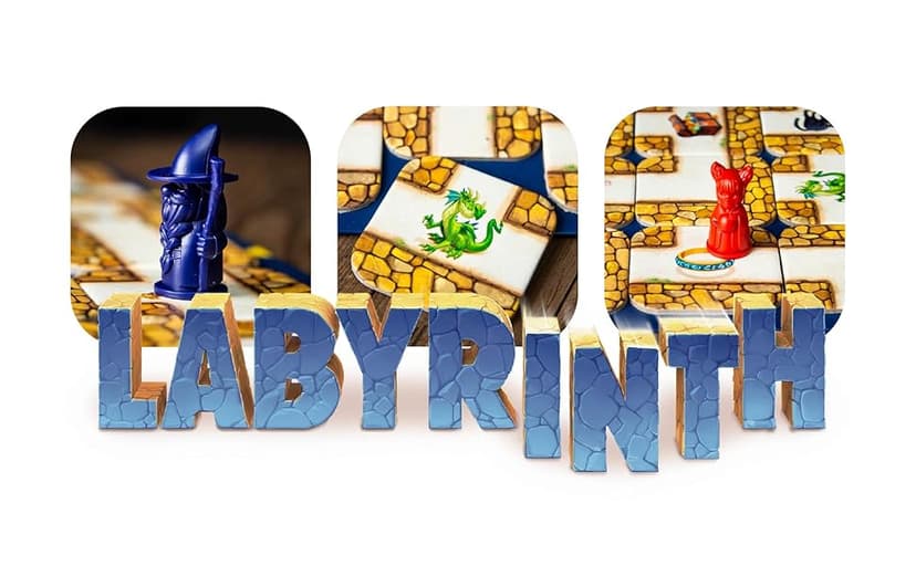 Ravensburger Labyrinth Board Game - A Strategic Maze Challenge for Family Nights - Find Treasures & Block Opponents - MESH Accredited - Great Birthday Gift - 2-4 Players - Kids Ages 7-10 and Older