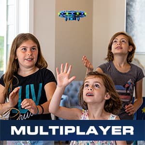 Force1 Scoot Pro Hand Operated Drone for Kids or Adults- Induction Hands Free Motion Sensors Mini Drones with Bright LED Projection, 360 Flips, Easy Indoor Small UFO Flying Orb Ball Drone Toy for Boys Girls