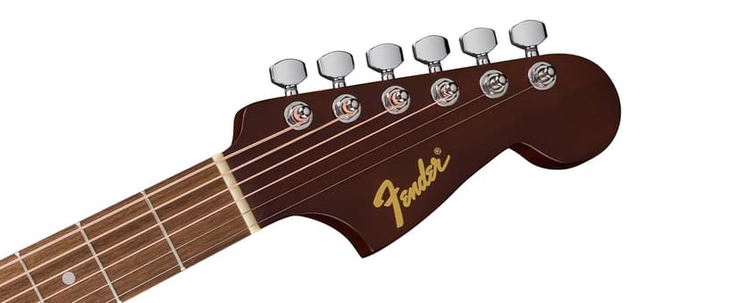 Fender California Debut Redondo Series Acoustic Guitar, Beginner Guitar, 2-Year Warranty, Black